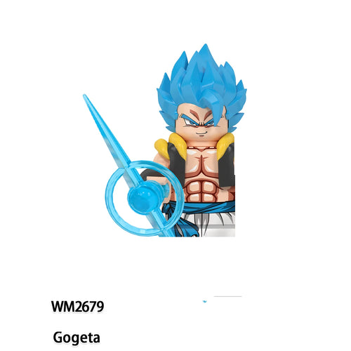 Modellino da assemblare Dragon Ball - Gogeta Blue ed energia turchese