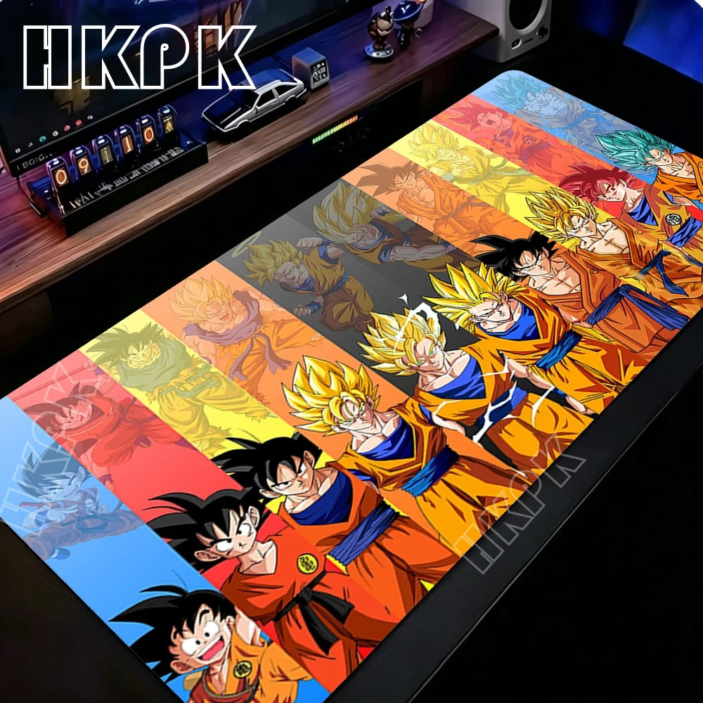 Tappetino per mouse grande e multicolore Dragon Ball - tutti i personaggi riuniti