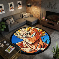 Majin Vegeta mit einem entschlossenen Blick