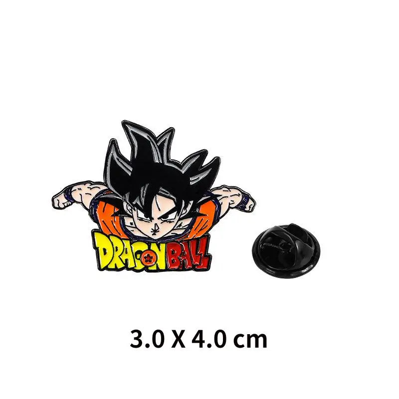 Pin's colorés Dragon Ball - Piccolo Tortue Géniale Krilin et Saiyans